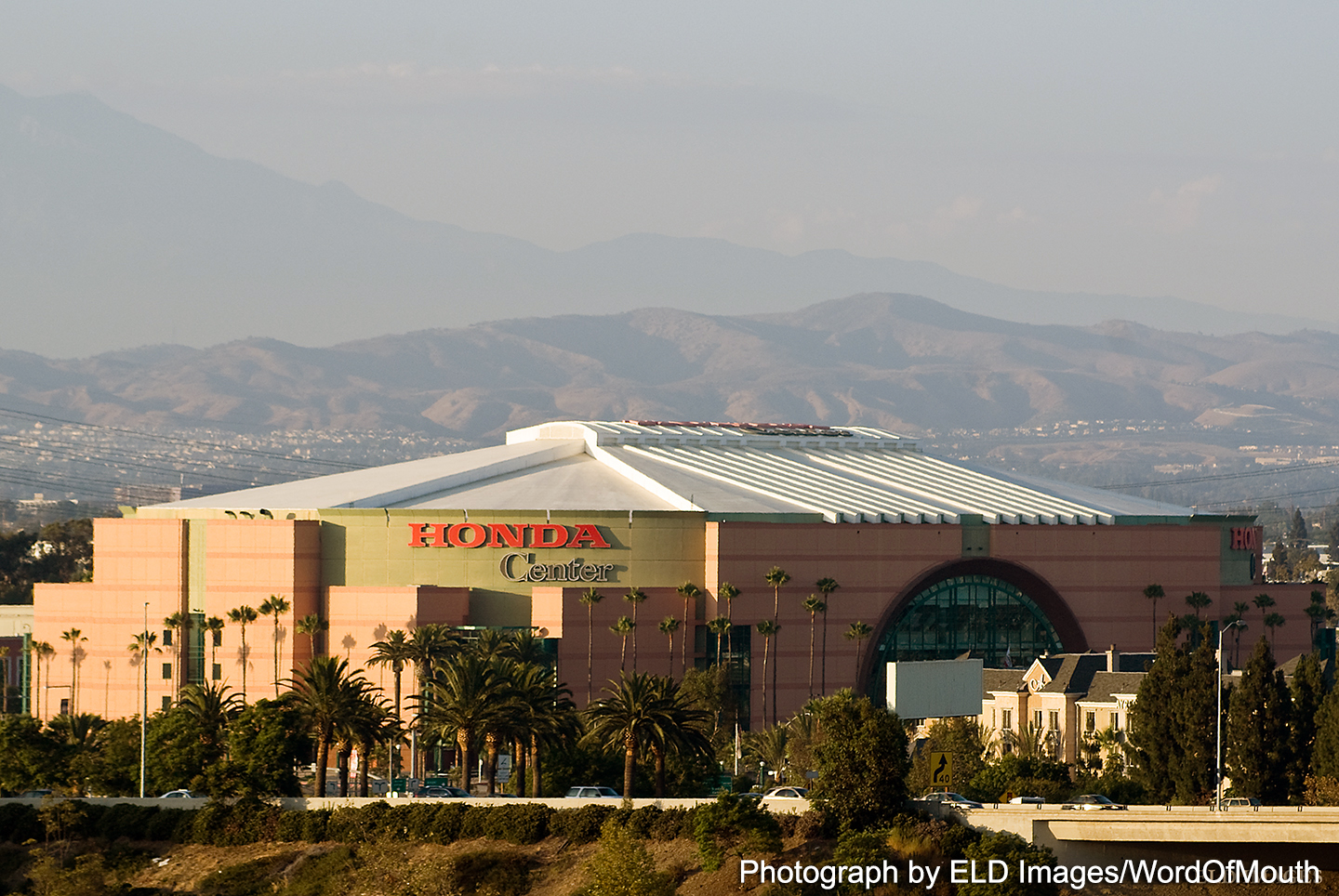 The Honda Center in Anaheim